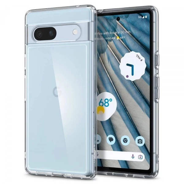 Чехол Чехол Spigen Ultra Hybrid Google Pixel 7A Crystal Clear Case Case