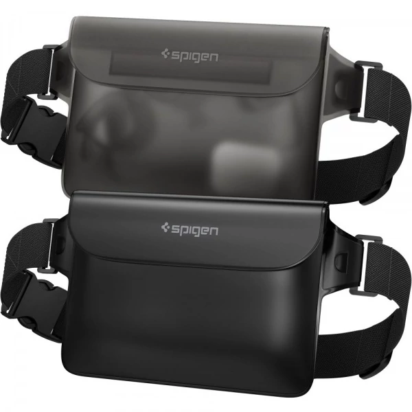 Чехол Spigen A620 UNIVERSAL WATERPROOF WAIST BAG 2-PACK BLACK