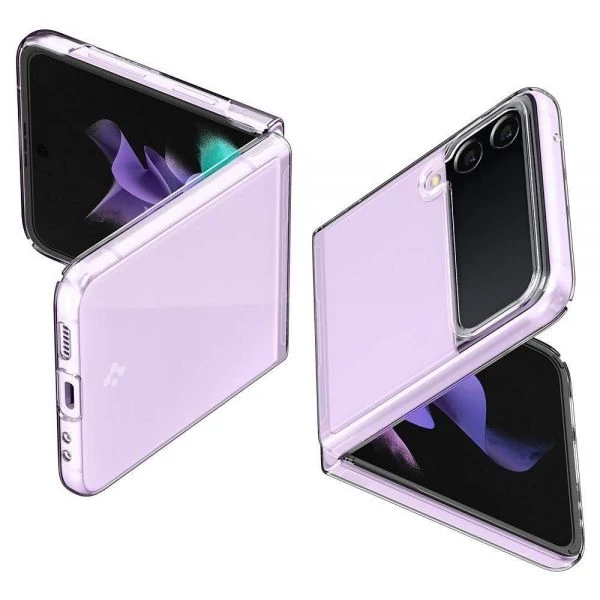 SPIGEN Airskin Galaxy с Flip 3 Чехол Прозрачный Crystal Clear Case