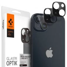 Защитная пленка для камеры Spigen Optik.tr Camera Protector 2-pack IPhone 14/14 Plus Black