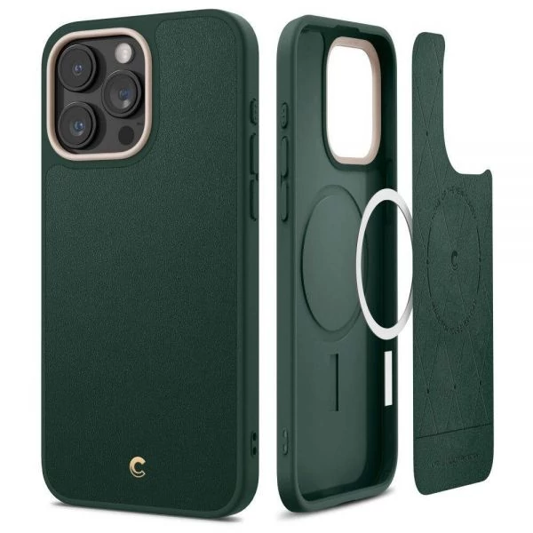 Чехол Spigen Cyrill Kajuk Mag Magsafe iPhone 15 Pro Forest Green Case