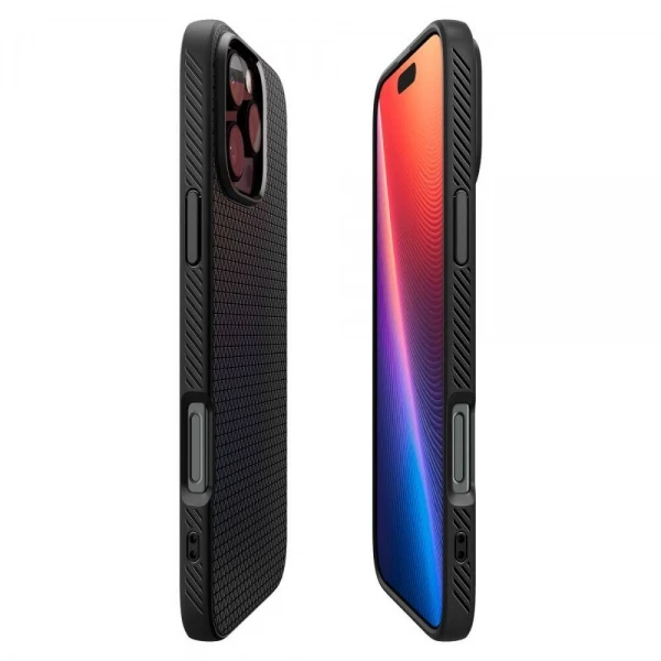 Чехол SPIGEN LIQUID AIR IPHONE 16 PRO MAX MATTE BLACK