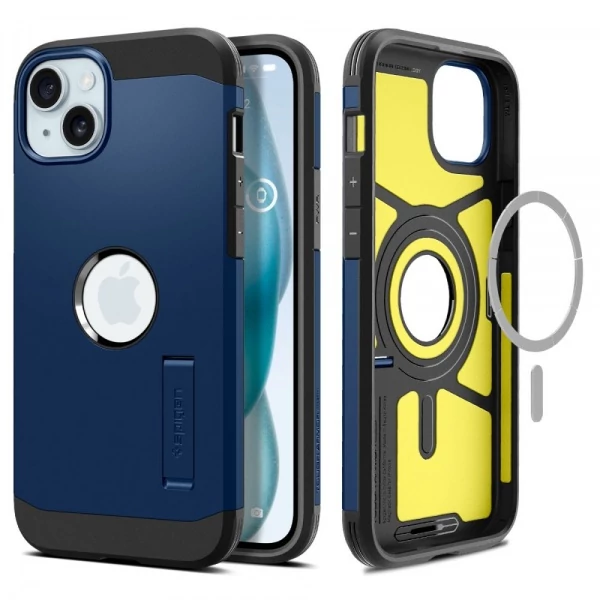Чехол Spigen Tough Armor Mag Magsafe iPhone 15 Navy Blue