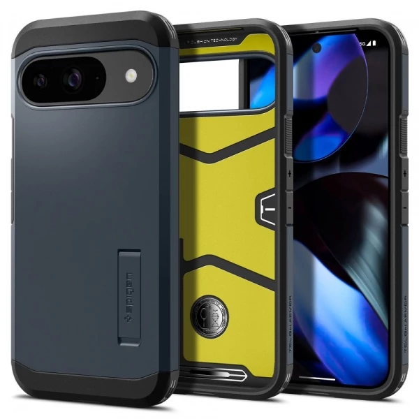 Чехол SPIGEN TOUGH ARMOR GOOGLE PIXEL 9 / 9 PRO METAL SLATE