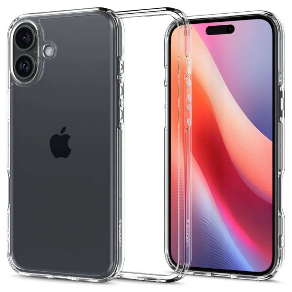 Чехол SPIGEN ULTRA HYBRID IPHONE 16 PLUS CRYSTAL CLEAR