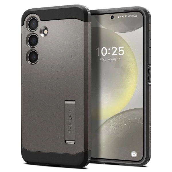 Чехол Spigen Tough Armor Samsung Galaxy S24 Gunmetal Case