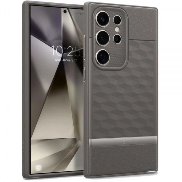 Чехол Caseology Parallax Samsung Galaxy S24 Ultra Ash Grey Case