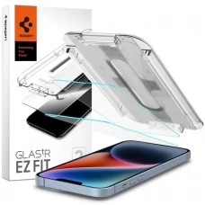Закаленное стекло SPIGEN iPhone 16E / 14 / 13 Pro / 13 Glas.Tr  EZ FIT 2-Pack