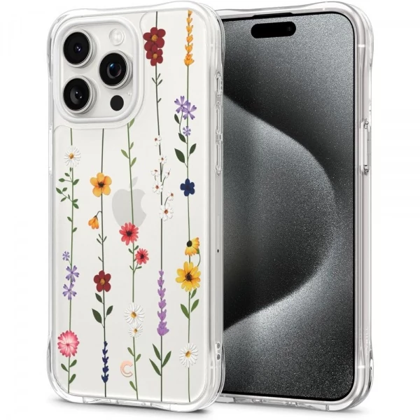 Чехол Spigen Cyrill Cecile iPhone 15 Pro Flower Garden Case