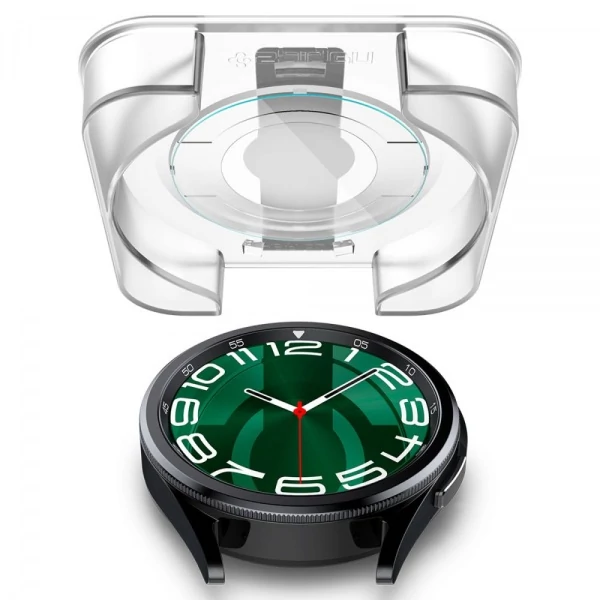 Закаленное стекло Spigen Glas.tr EZ FIT 2-pack Galaxy Watch 6 Classic (47 мм) Clear
