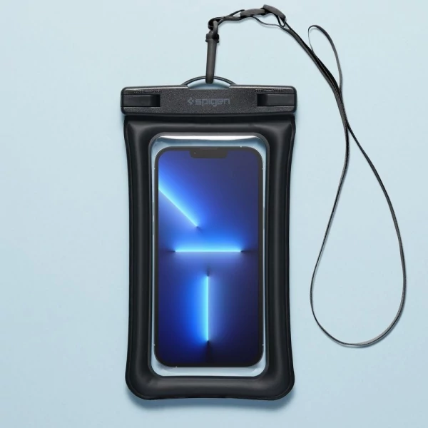 Чехол Spigen Velo A610 UNIVERSAL WATERPROOF FLOAT CASE Black AMP04529