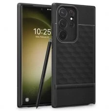 Чехол Caseology Parallax Galaxy S23 Ultra Matte Black Case Case