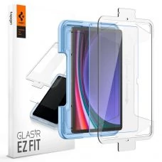 Закаленное стекло Spigen Glas.tr EZ FIT Galaxy S9+ Plus 12.4 X810 / X816B Clear