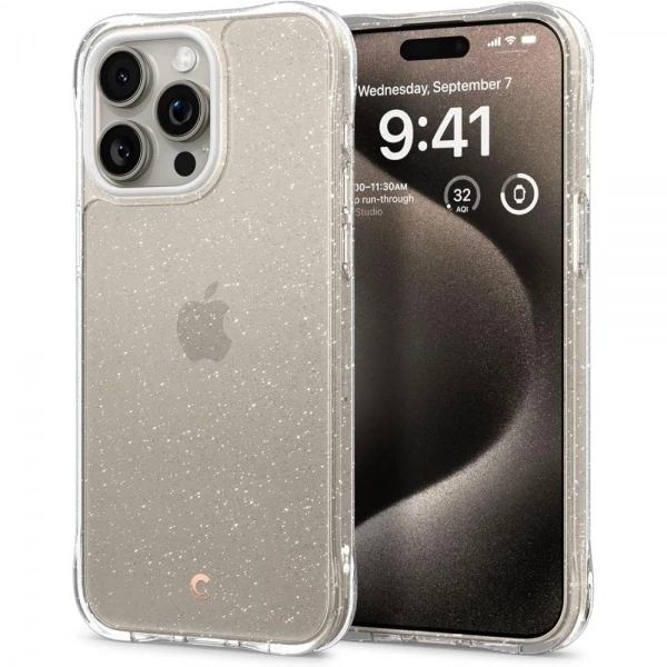Чехол Spigen Cyrill Cecile iPhone 15 Pro Glitter Clear Case