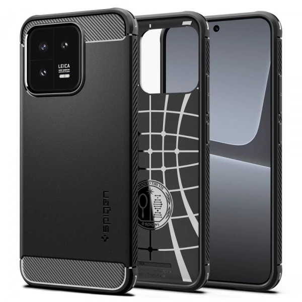 Чехол SPIGEN RUGGED ARMOR XIAOMI 13 MATTE BLACK Черный CASE
