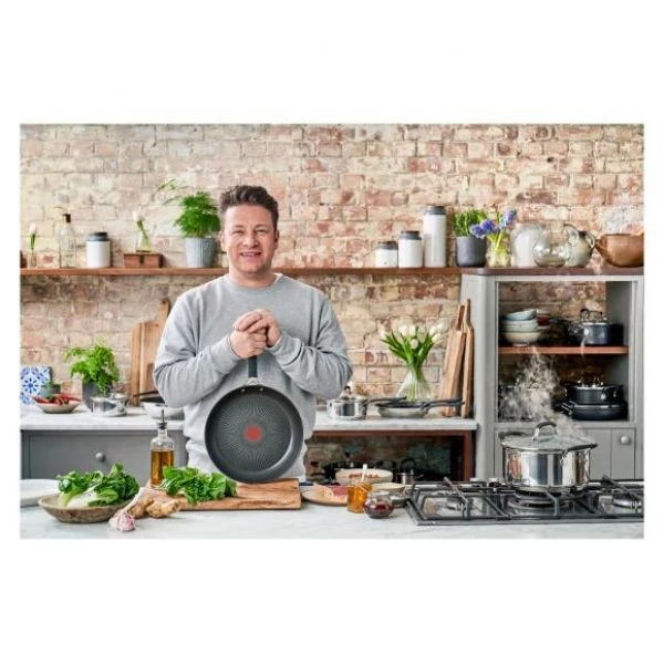 Сковорода Tefal Jamie Oliver Quick x26 Easy E3030474 (24 см.)