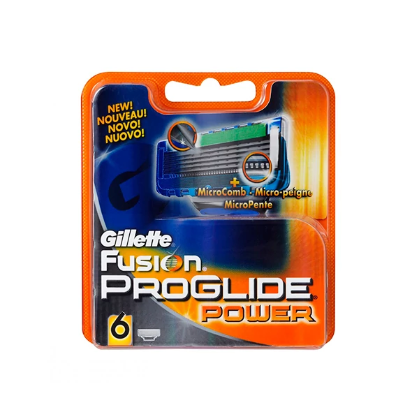 Сменные кассеты (лезвия) Gillette Fusion5 Proglide Power 6 шт.