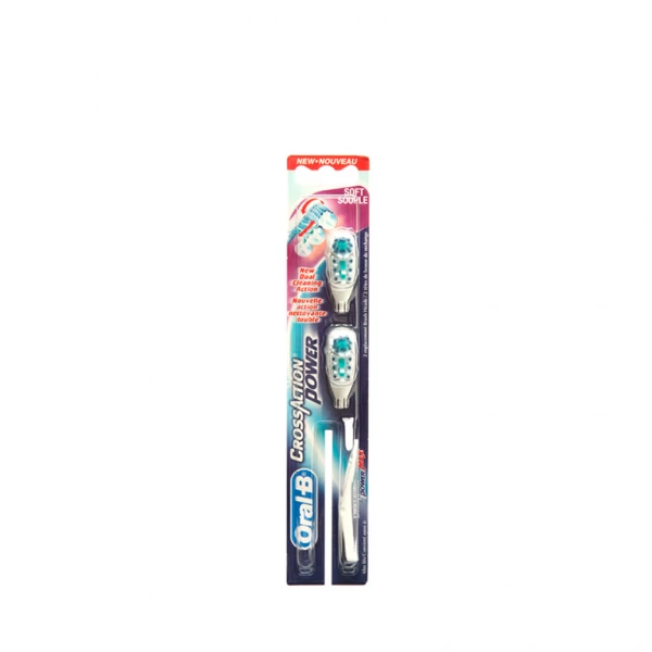 Насадки Oral-B Crossaction Power Мягкость+гибкость (для щеток B1010) (2 шт.)