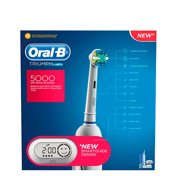 D34.575.5X/5000 Triumph Smart Guide Зубная щетка Oral-B