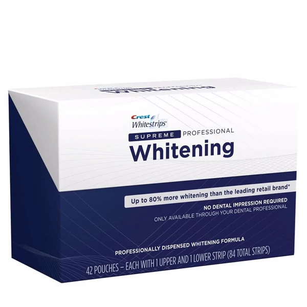 Отбеливающие полоски Crest Whitestrips Supreme Professional Whitening