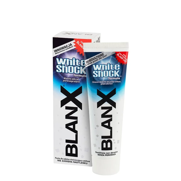 Зубная паста Blanx White Shock  «Мгновенный отбеливающий эффект» (75 мл)