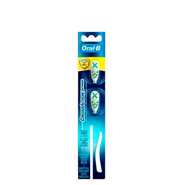 Насадки Oral-B Crossaction Power Антибактериальные (для щеток B1010) (2 шт.)