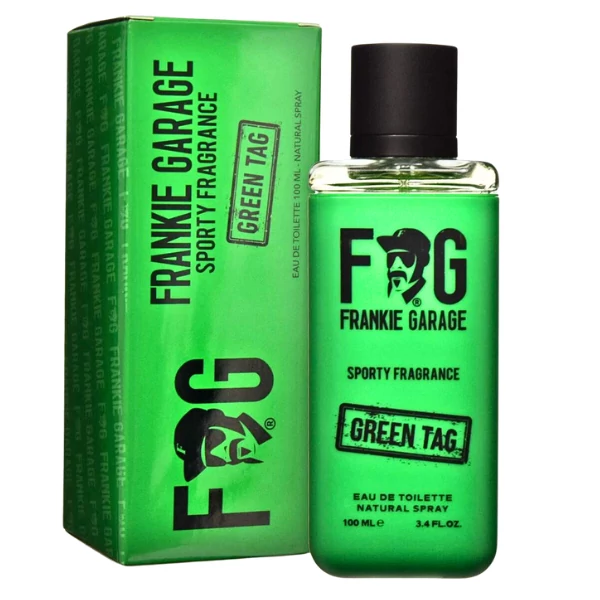 Мужская туалетная вода Frankie Garage Sporty Fragrance Green Tag 100 мл ЕС
