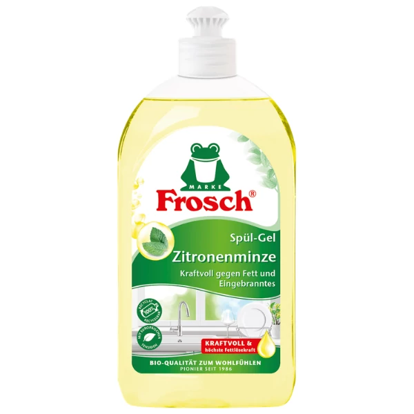Средство для мытья посуды Frosch Lemon Mint 500 мл ЕС