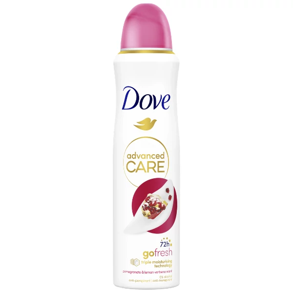 Антиперспирант-спрей Dove Advanced Care Гранат и вербена 250 мл ЕС
