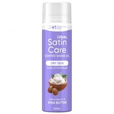 Гель для бритья Gillette Women Satin Care Shea Butter с маслом ши 200 мл ЕС