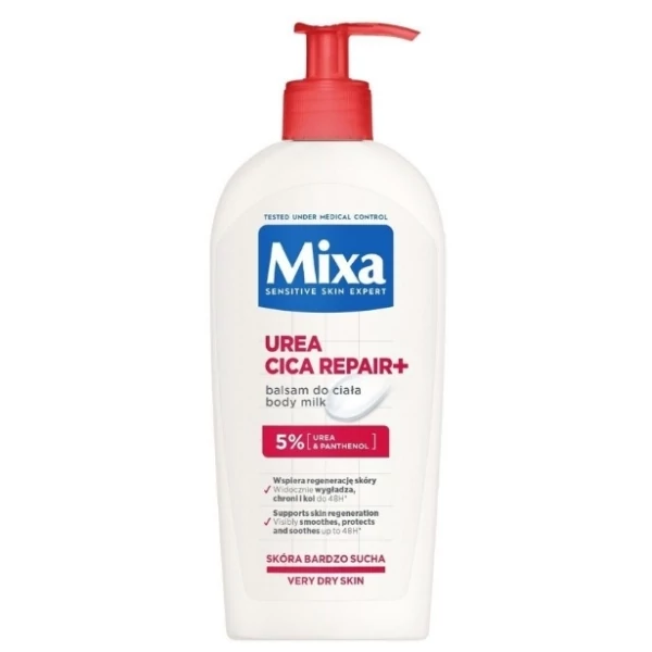 Бальзам Mixa Urea Cica Repair+ восстанавливающий для очень сухой кожи 250 мл ЕС