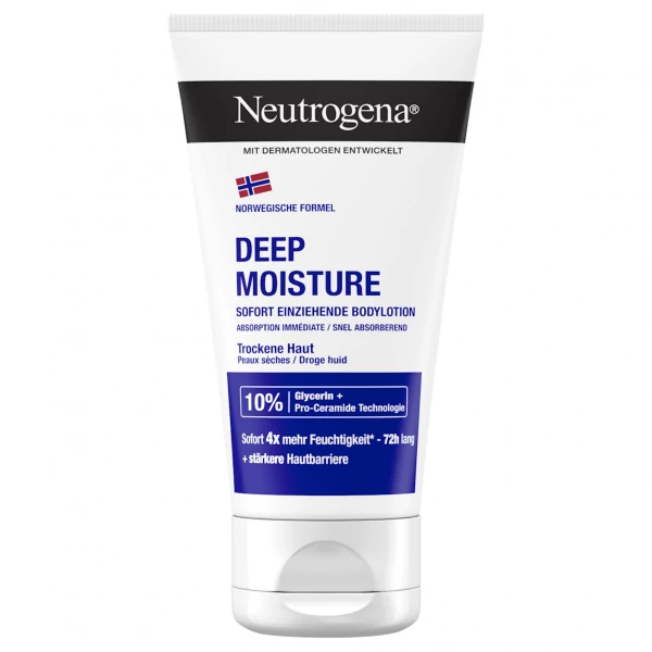 Лосьон для тела Neutrogena Deep Moisture увлажняющий 75 мл ЕС