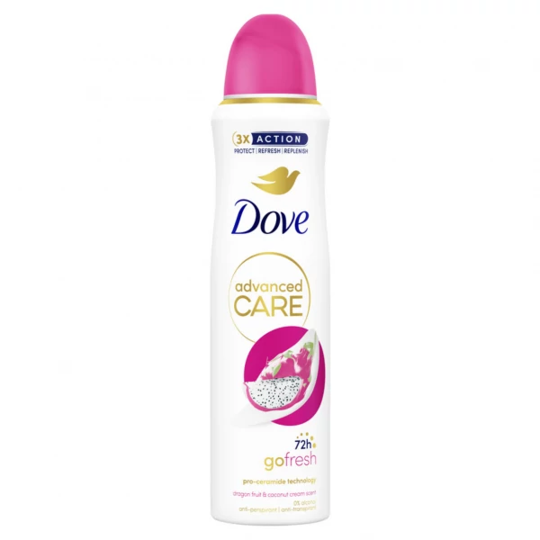 Антиперспирант-спрей Dove Go Fresh Dragon Fruit Coconut 150 мл ЕС