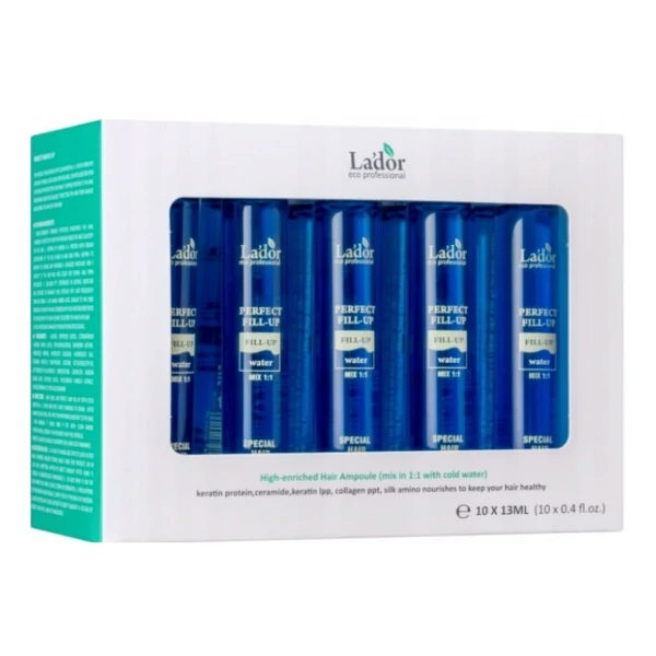 Ампулы для поврежденных волос La'dor Perfect Hair Fill-Up 10 шт. по 13 мл ЕС