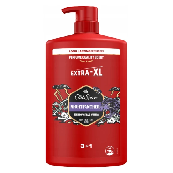 Гель для душа Old Spice Nightpanther 3 в 1 1000 мл ЕС
