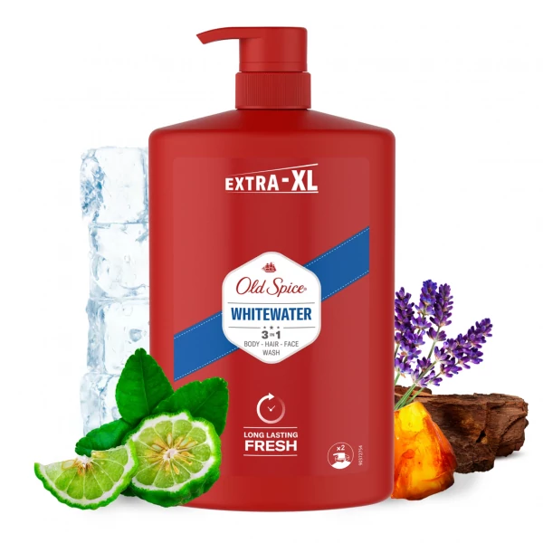 Гель для душа Old Spice Whitewater 3 в 1 1000 мл ЕС