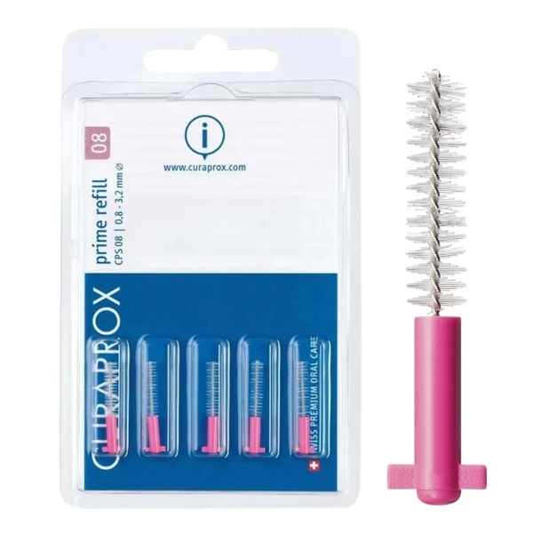 Межзубные ершики Curaprox Prime Refill CPS 08 5 шт ЕС