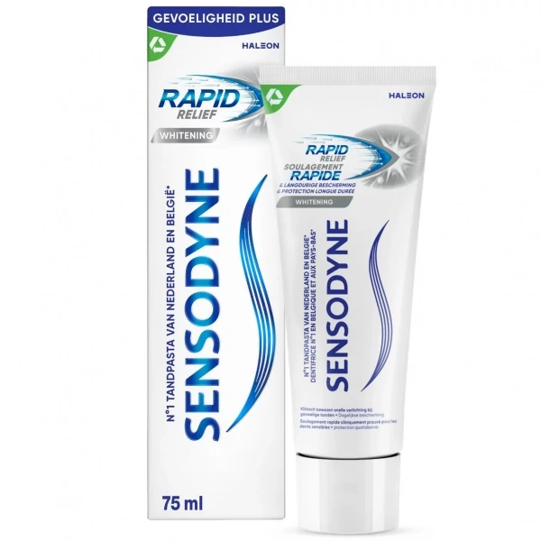 Зубная паста Sensodyne Rapid Relief Whitening 75 мл ЕС