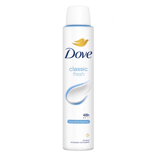 Антиперспирант-спрей Dove Classic Fresh 200 мл ЕС