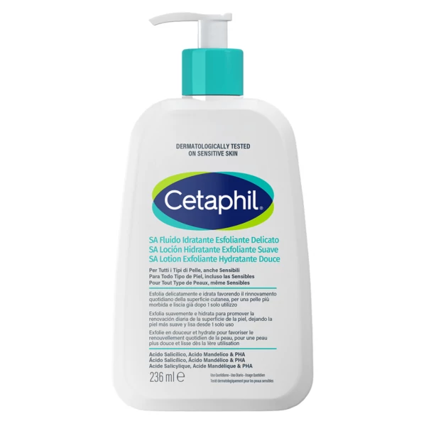 Лосьон Cetaphil SA Gentle Exfoliating Moisturizing Lotion 236 мл ЕС
