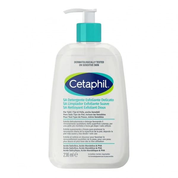 Гель Cetaphil Gentle Exfoliating Cleanser деликатный с салициловой кислотой 236 мл ЕС