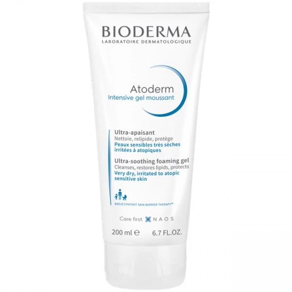 Гель Bioderma Atoderm Intensive Gel Moussant очищающий для сухой и атопичной кожи 200 мл ЕС