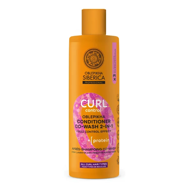 Кондиционер Natura Siberica Curl Control 2 в 1 для кудрявых волос 400 мл ЕС