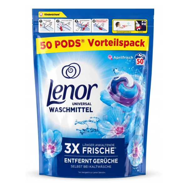 Капсулы для стирки Lenor Spring Awakening 50 шт ЕС