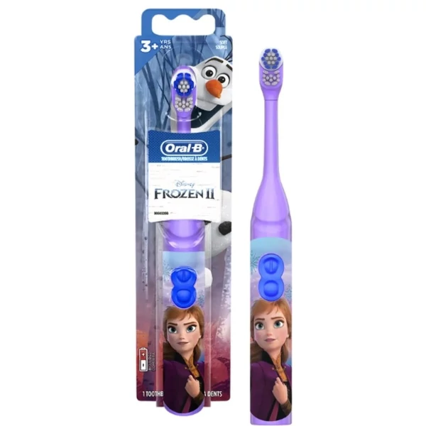 Детская зубная щетка Oral-B Frozen II на батарейках ЕС