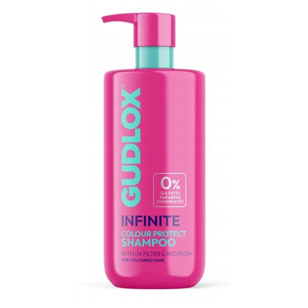 Шампунь Gudlox Infinite Colour Protect для окрашенных волос 400 мл ЕС