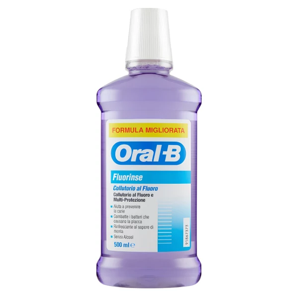 Ополаскиватель для полости рта ORAL-B Fluorinse 500 мл ЕС