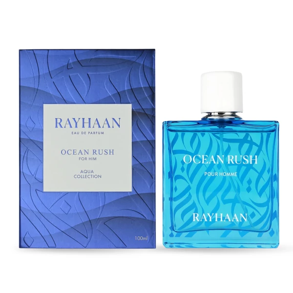 Парфюмерная вода для мужчин Rayhaan Ocean Rush 100 мл ЕС