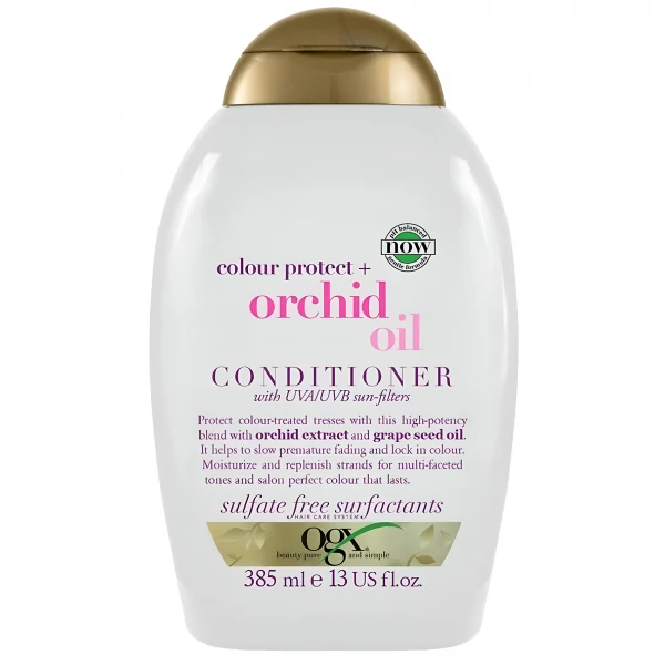 Кондиционер для окрашенных волос с маслом орхидеи OGX Orchid Oil Conditioner 385 мл ЕС
