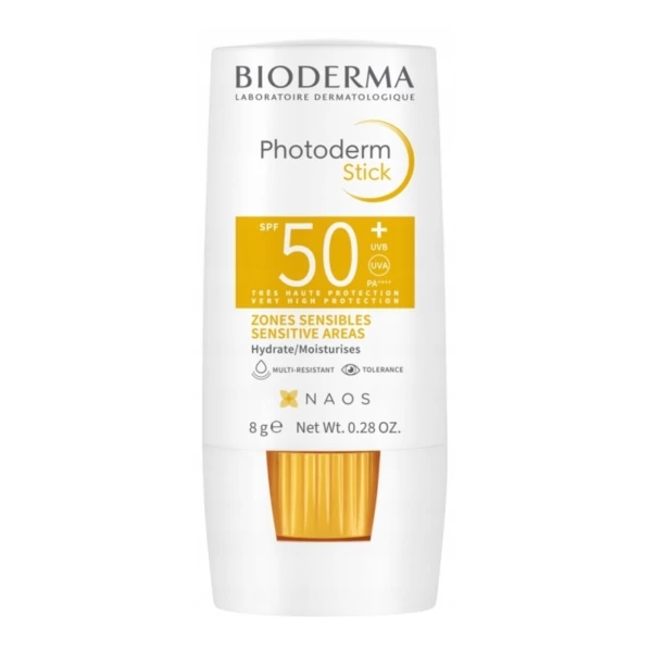 Солнцезащитный стик для чувствительных зон и лица Bioderma Photoderm Stick SPF50+ 8 г ЕС